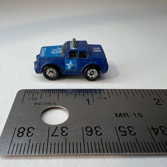 micro machines Police Car marked County number 18 - Picture 1 of 6